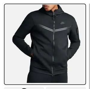 Nike Sportswear Tech Fleece Windrunner Men's Black Full-Zip Hoodie and Jogger